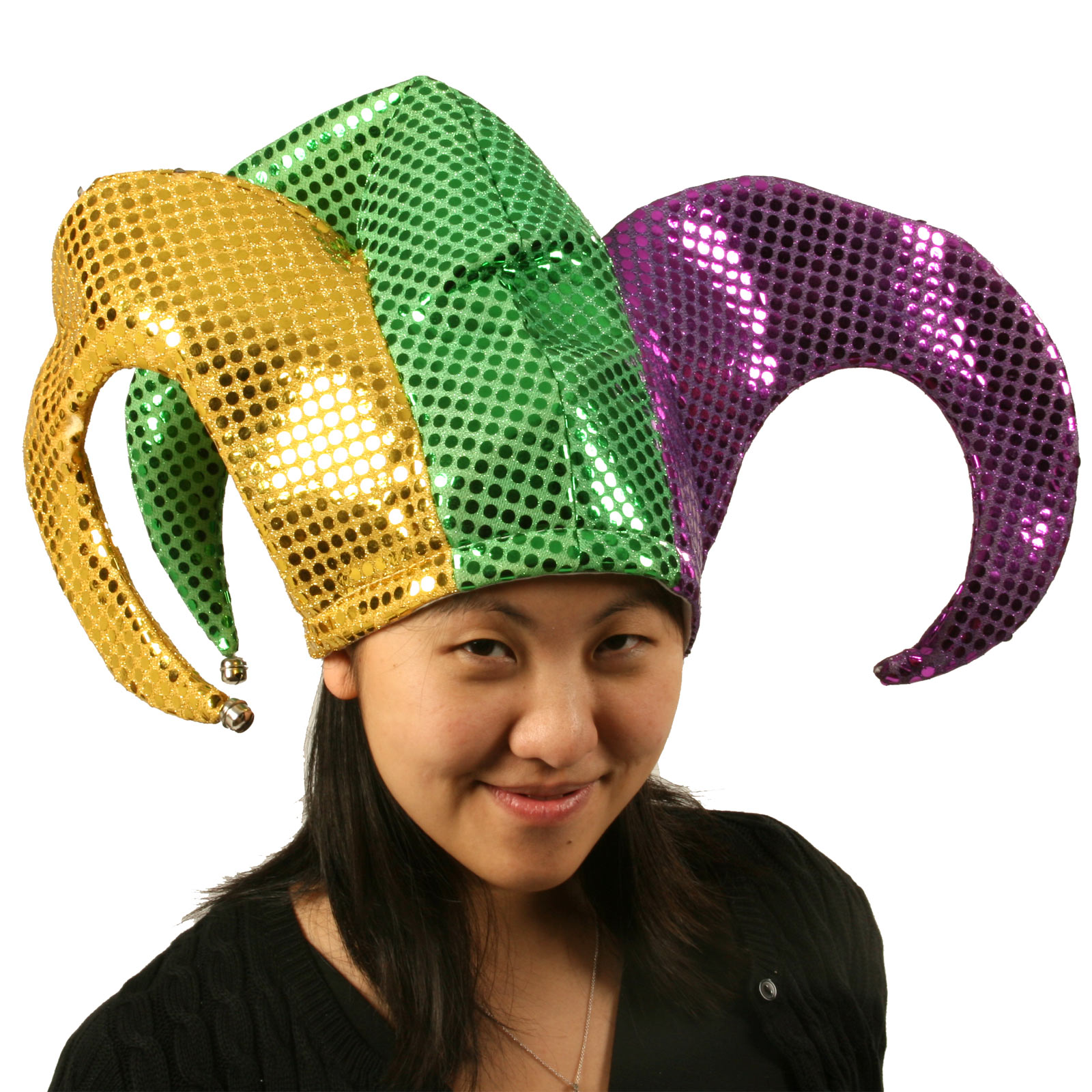 Forum Novelties Inc Women's Disco Dot Jester Hat - One-Size