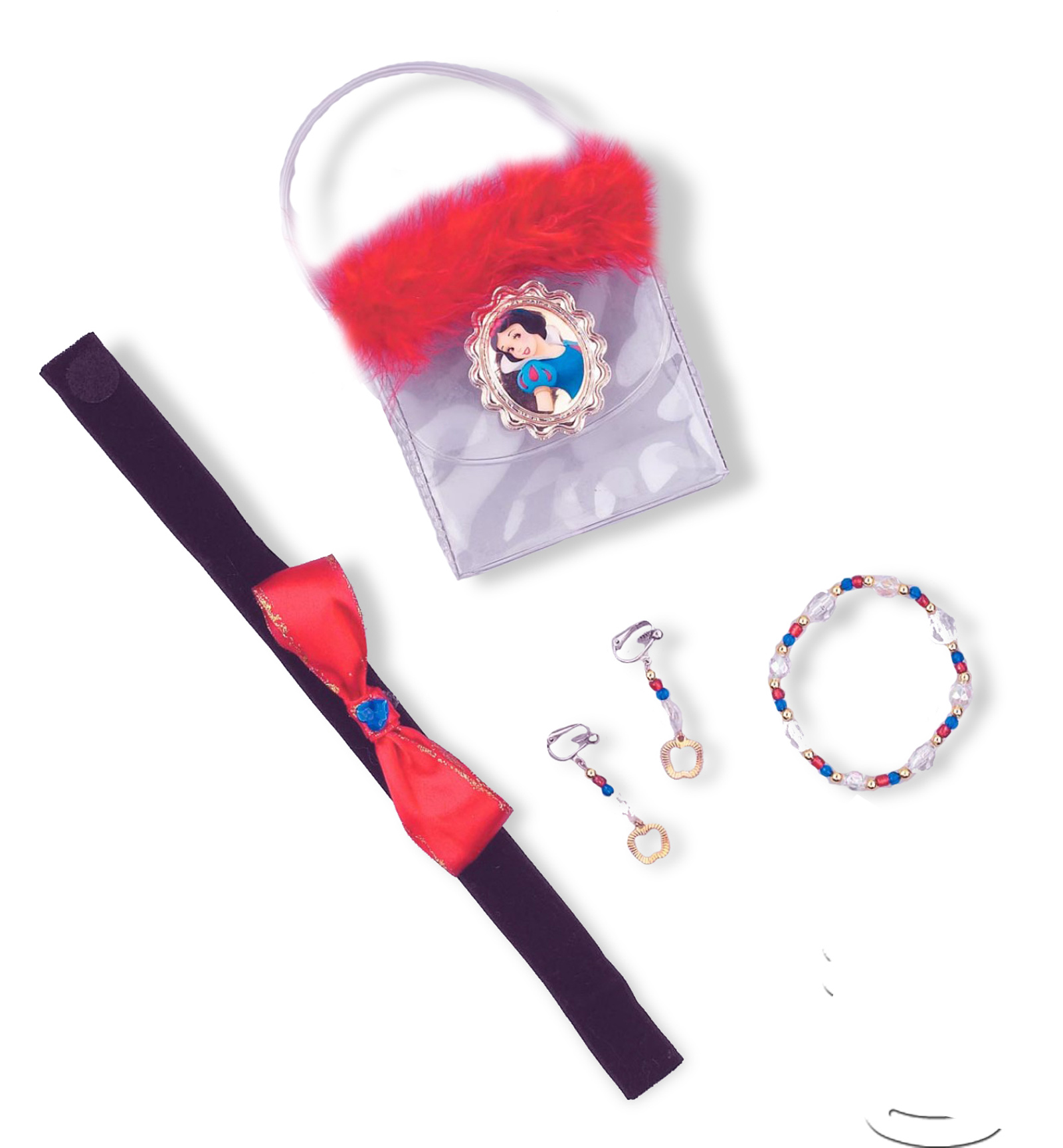 Disguise Inc Women's Snow White Jewelry Kit