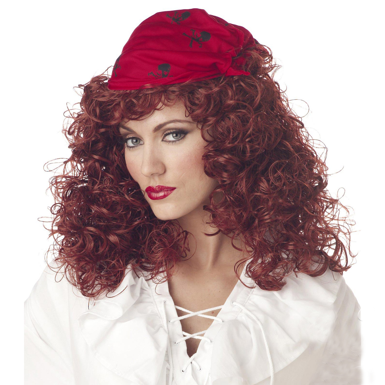 California Costume Collection Women's Pirate Wig (Auburn)