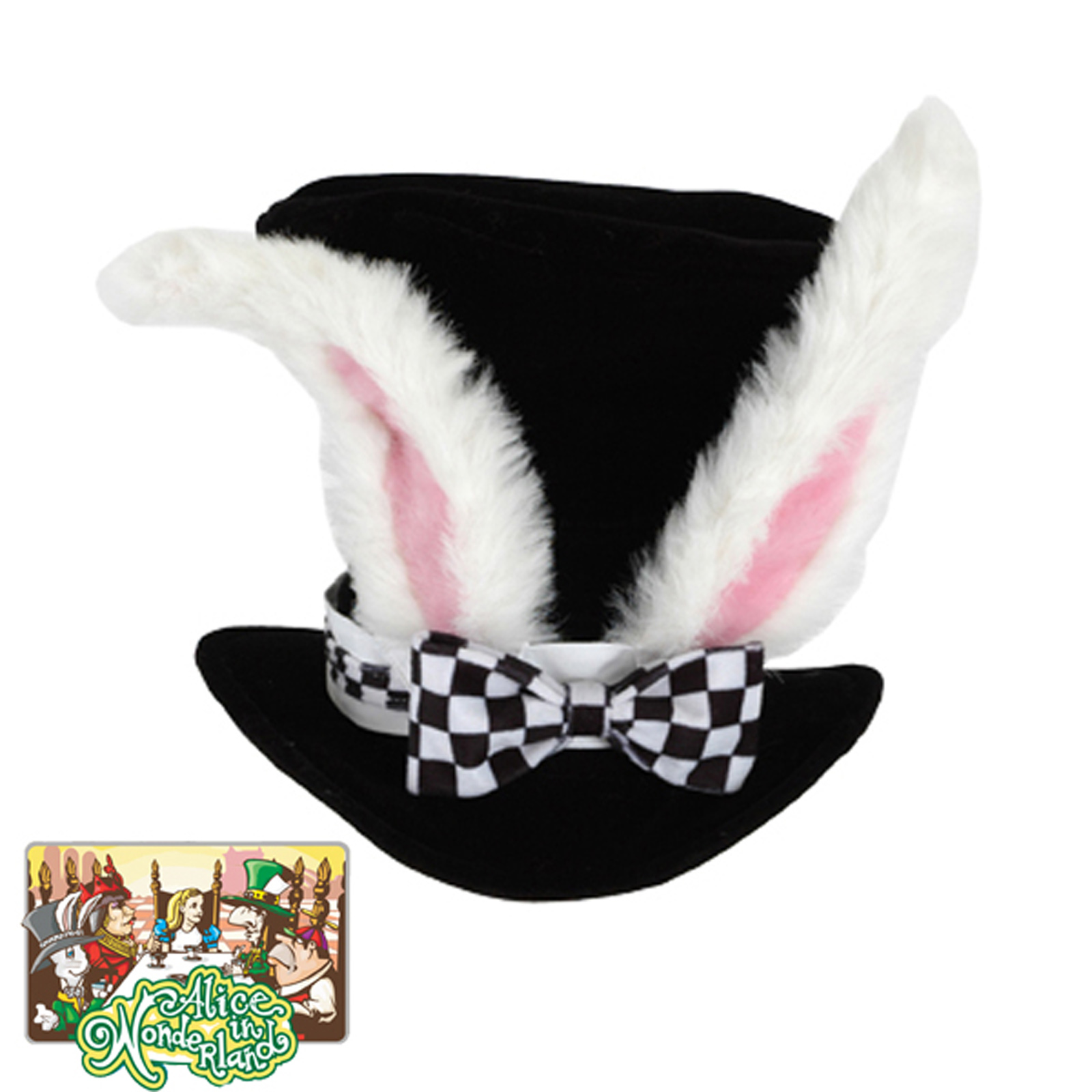 Elope Women's Alice In Wonderland - Classic White Rabbit Hat - White - One Size