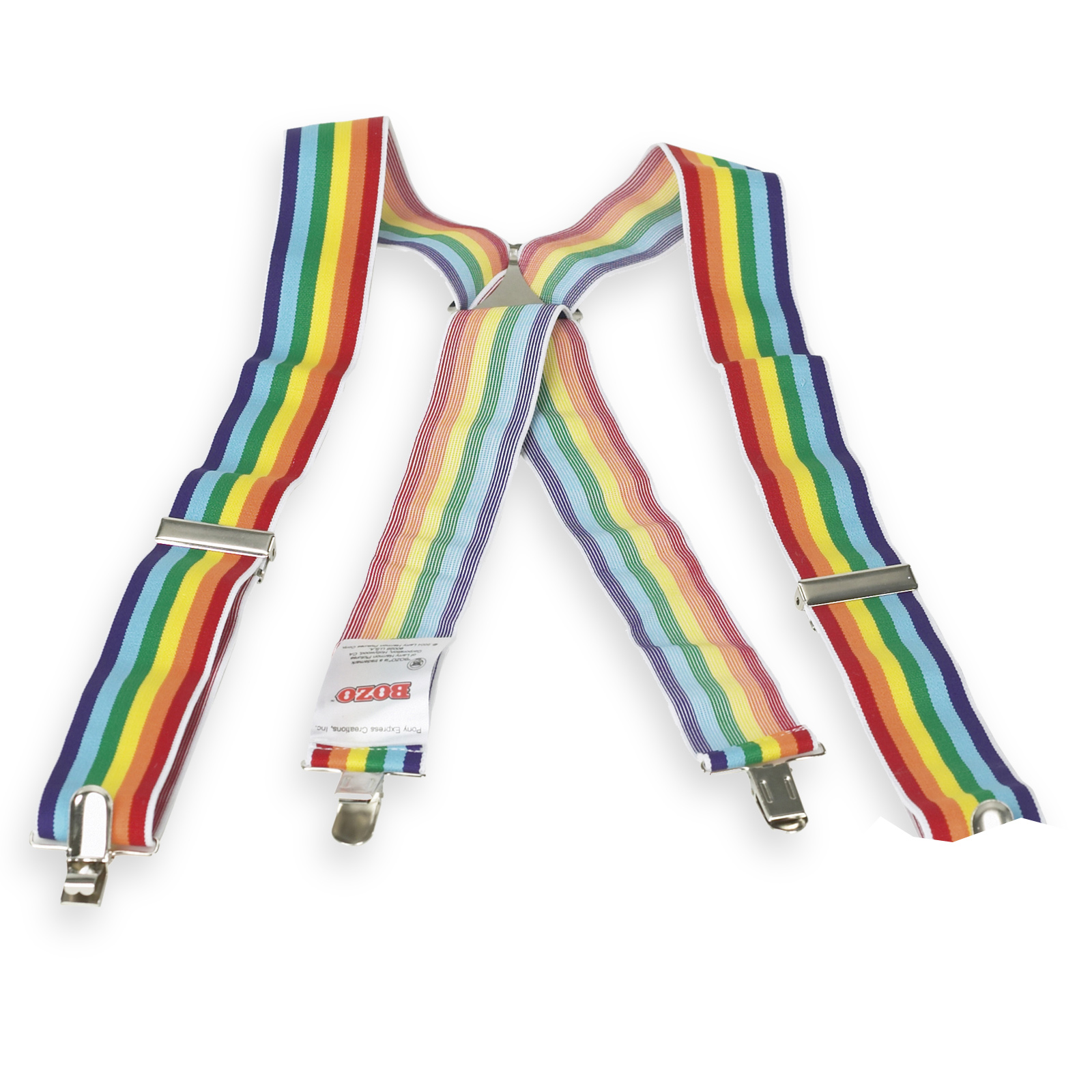 Bozo Women's Bozo Suspenders Adult - One-Size