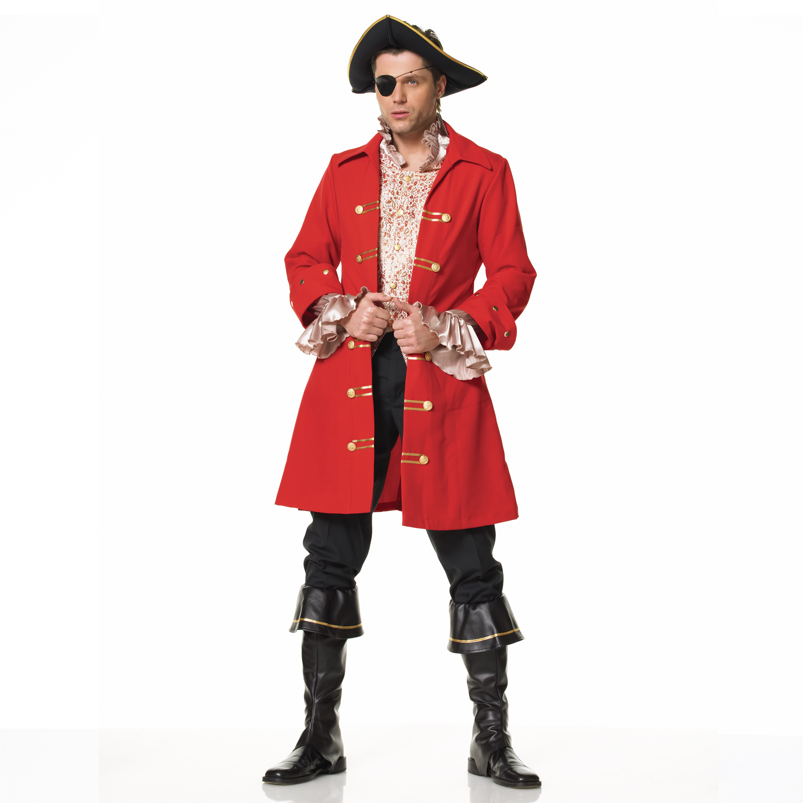 Leg Avenue Men's Pirate Captain Adult Costume - M/L