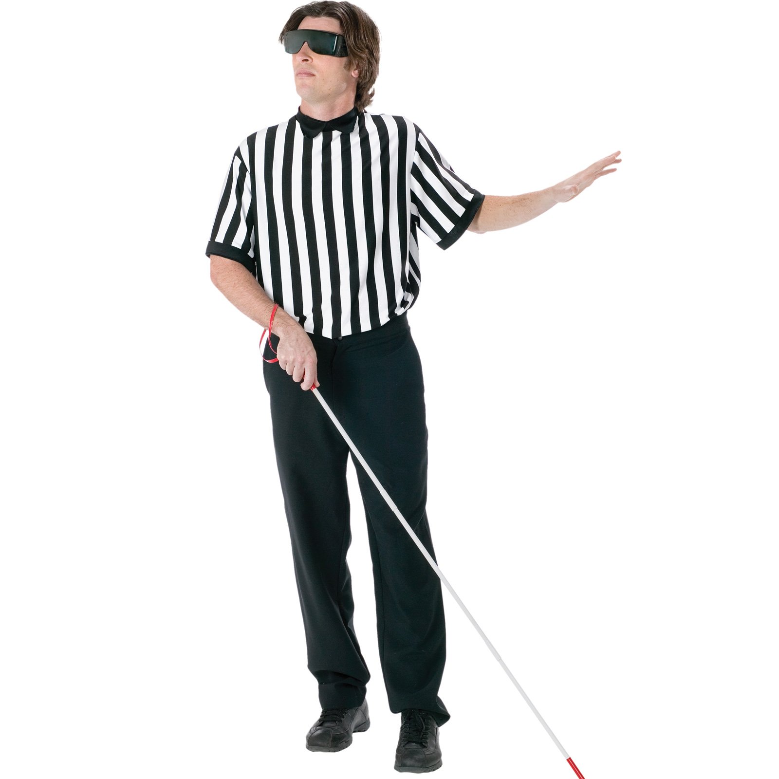 Fun World Men's Blind Referee Kit - One-Size
