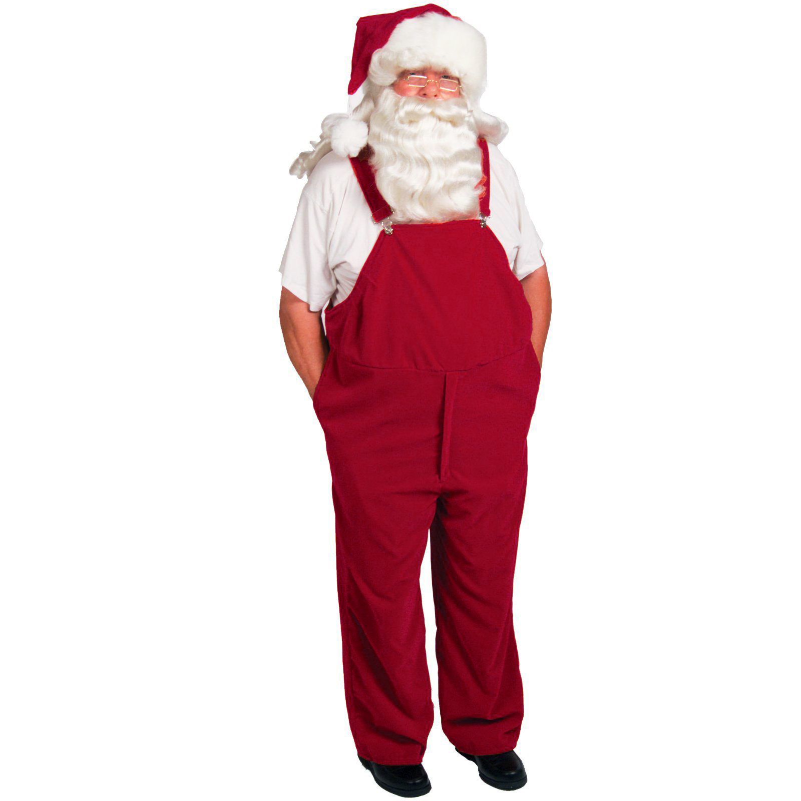 Halco Men's Father Christmas Overalls X-Large Adult - X-Large