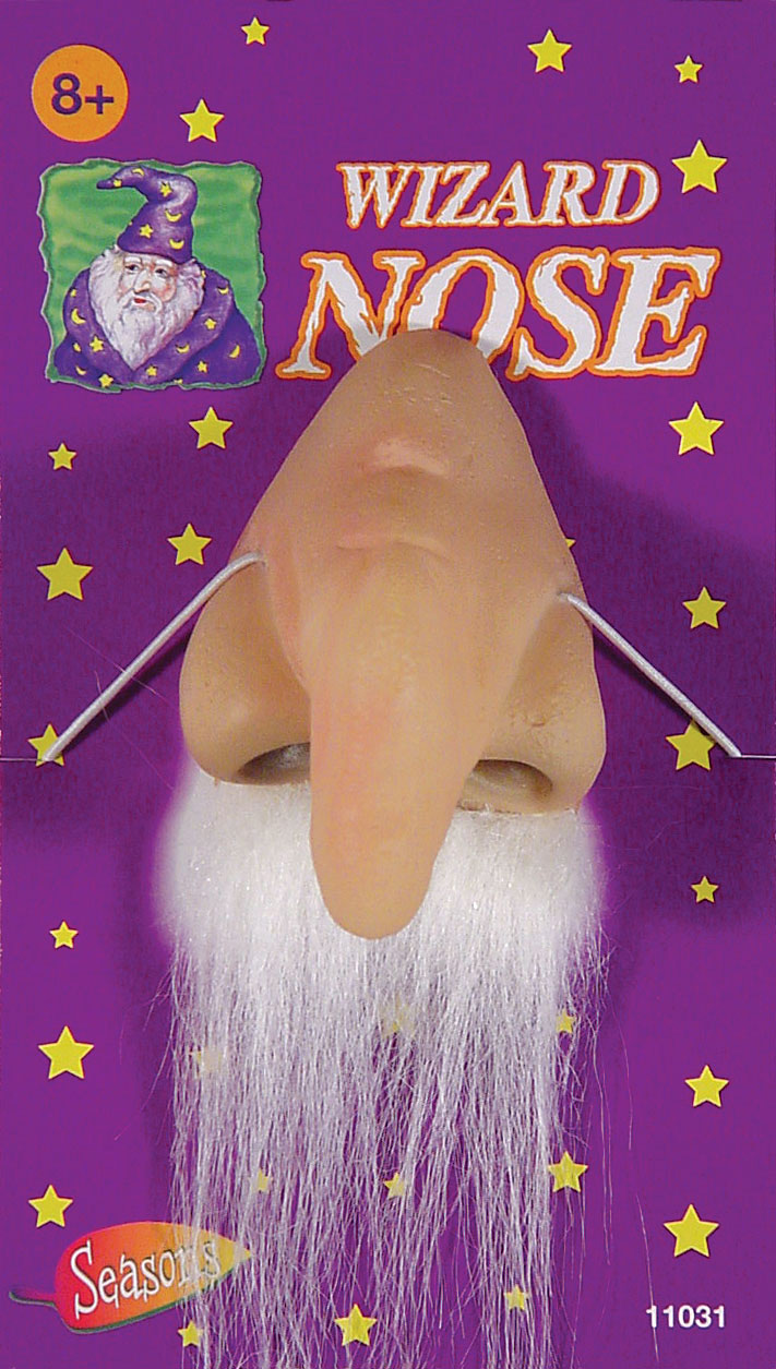 Seasons Women's Wizard Nose with Mustache - One-Size