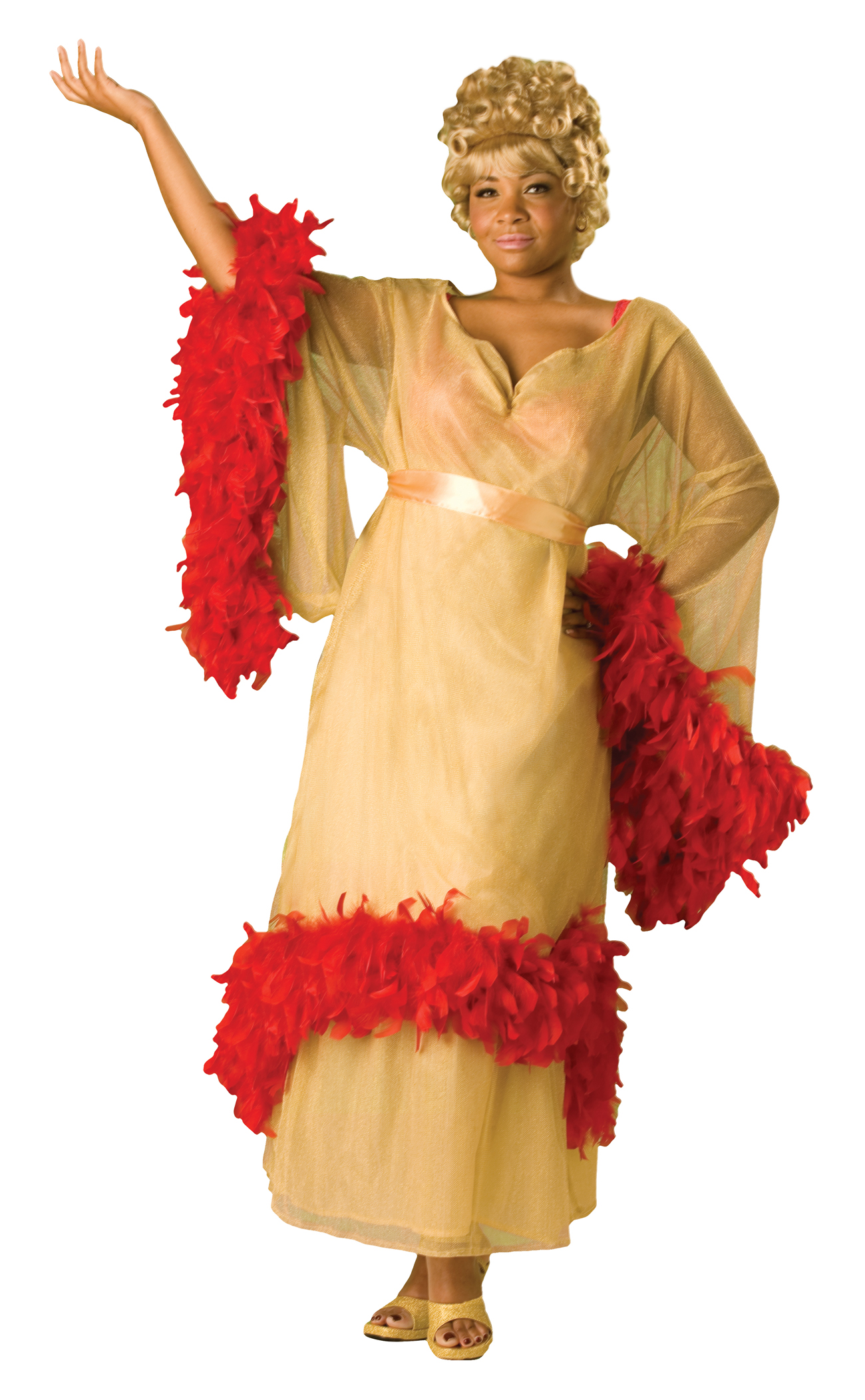 AMC Women's Hairspray Motormouth Maybelle Adult Plus Costume - 18-22