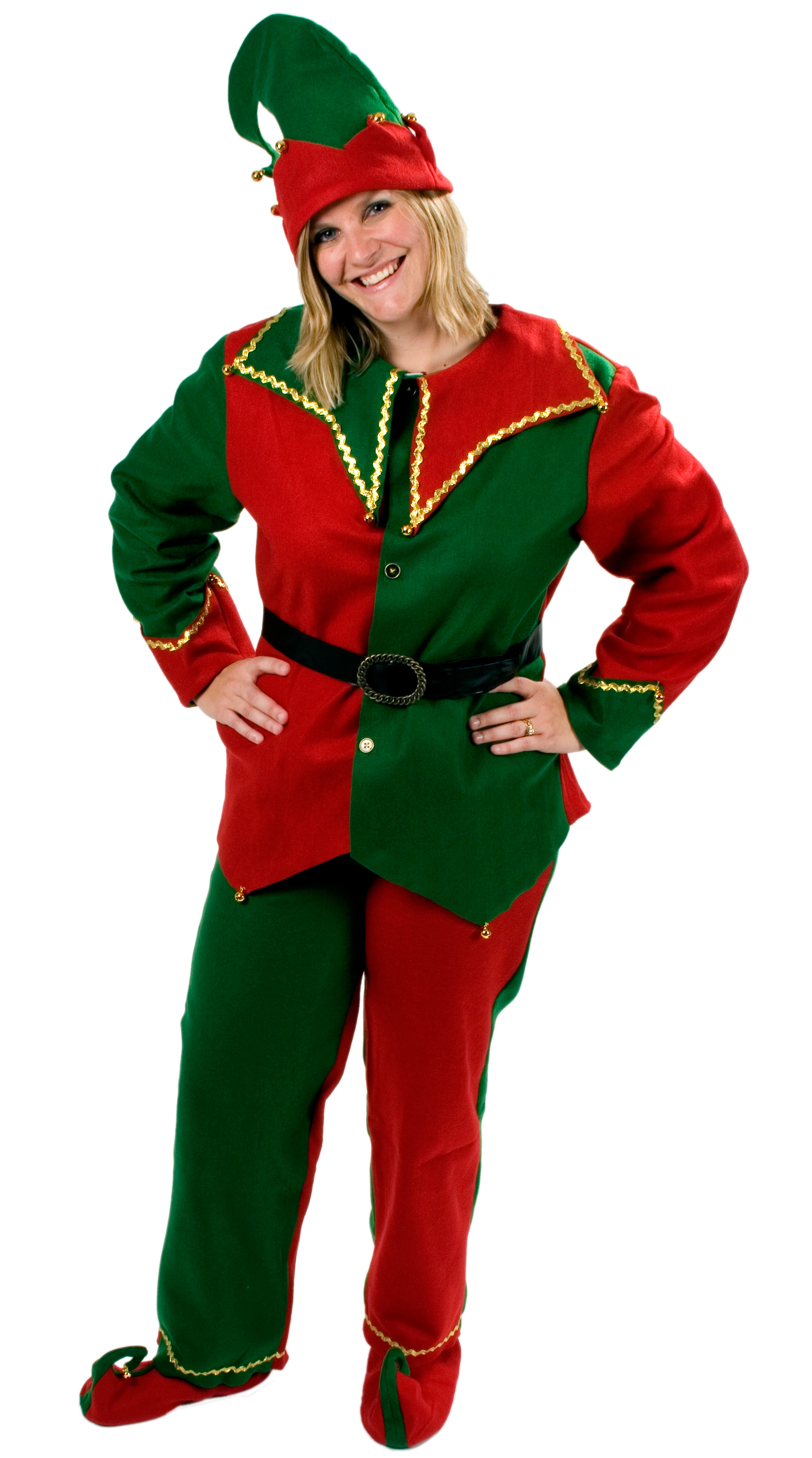 AMC Women's Deluxe Elf Adult - Winter Holiday Classics - One-Size