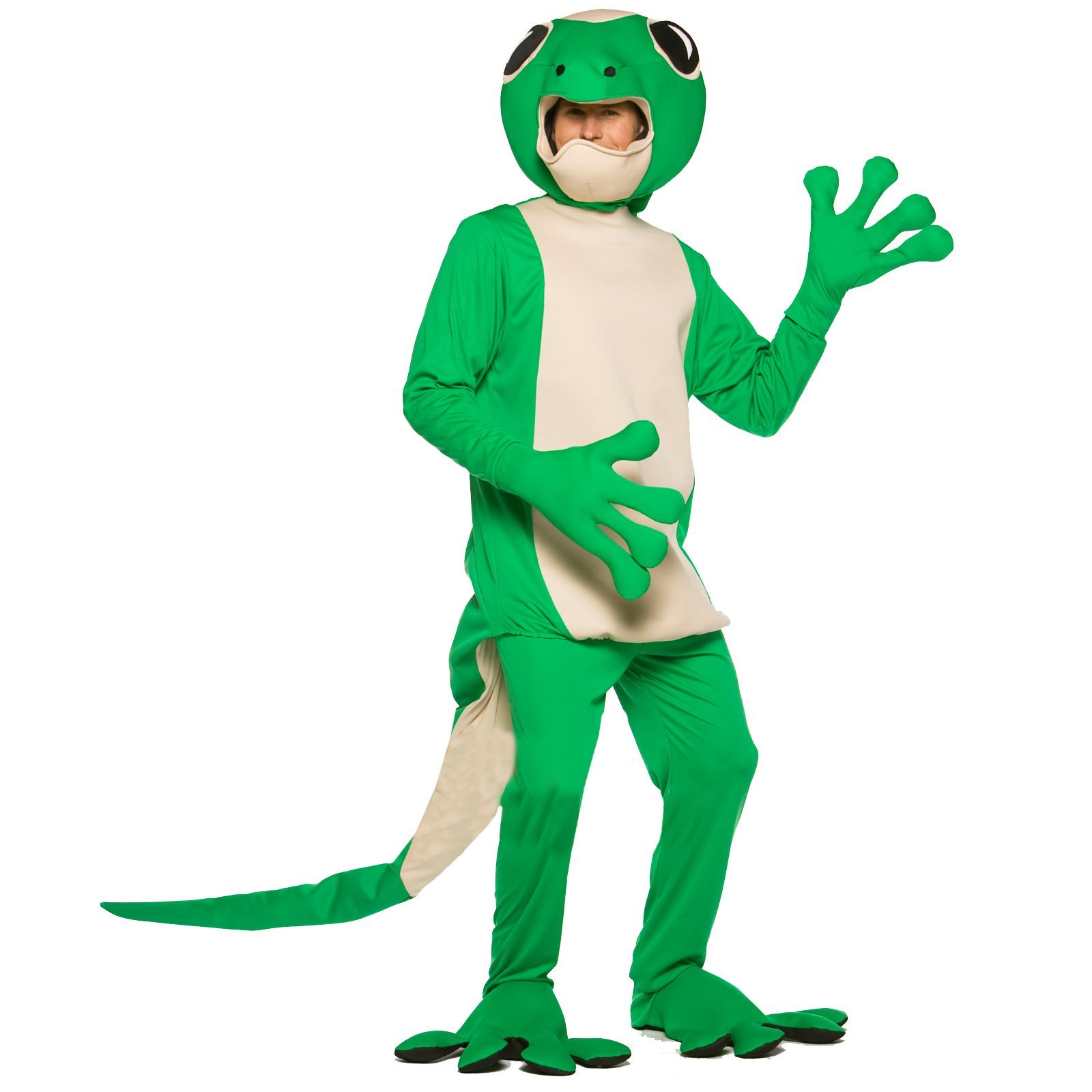 Rasta Imposta Men's Gecko Adult Costume - Green - One-Size