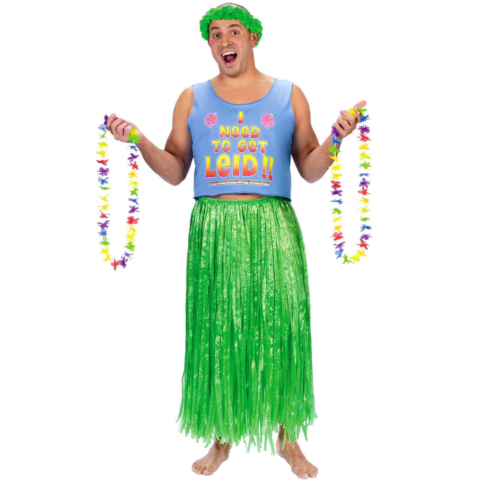 Fun World Men's Need to Get Leid Adult Costume - One-Size