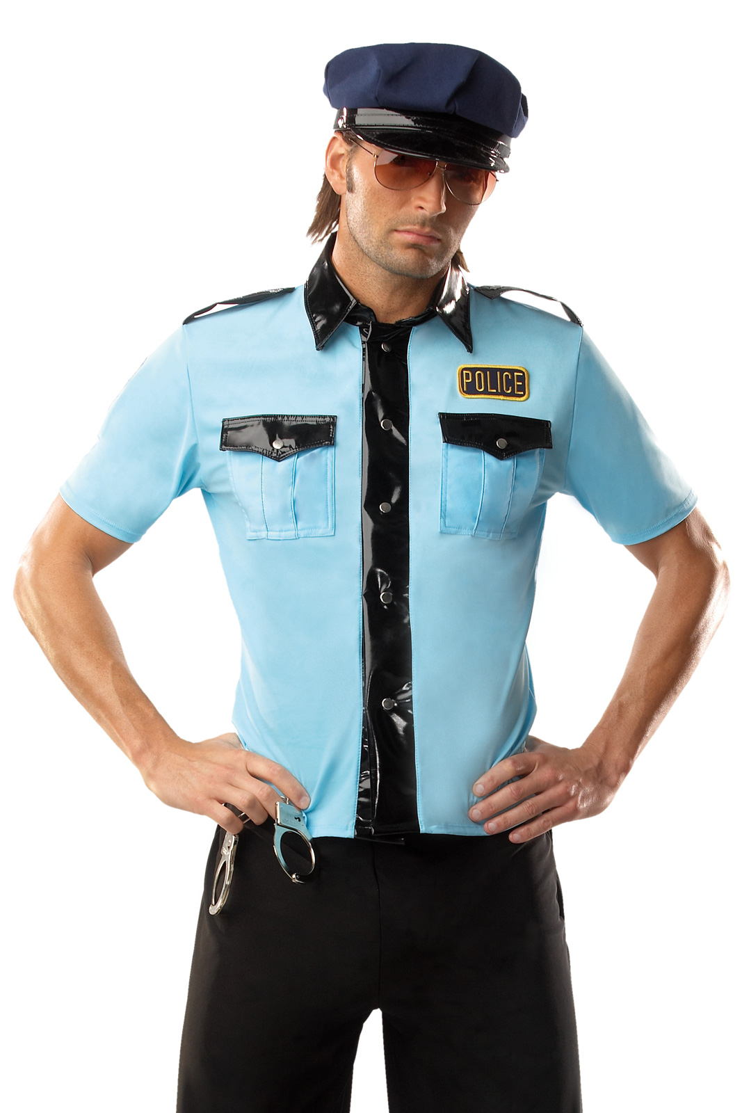 Coquette Men's Police Man Adult Costume - Large/XLarge