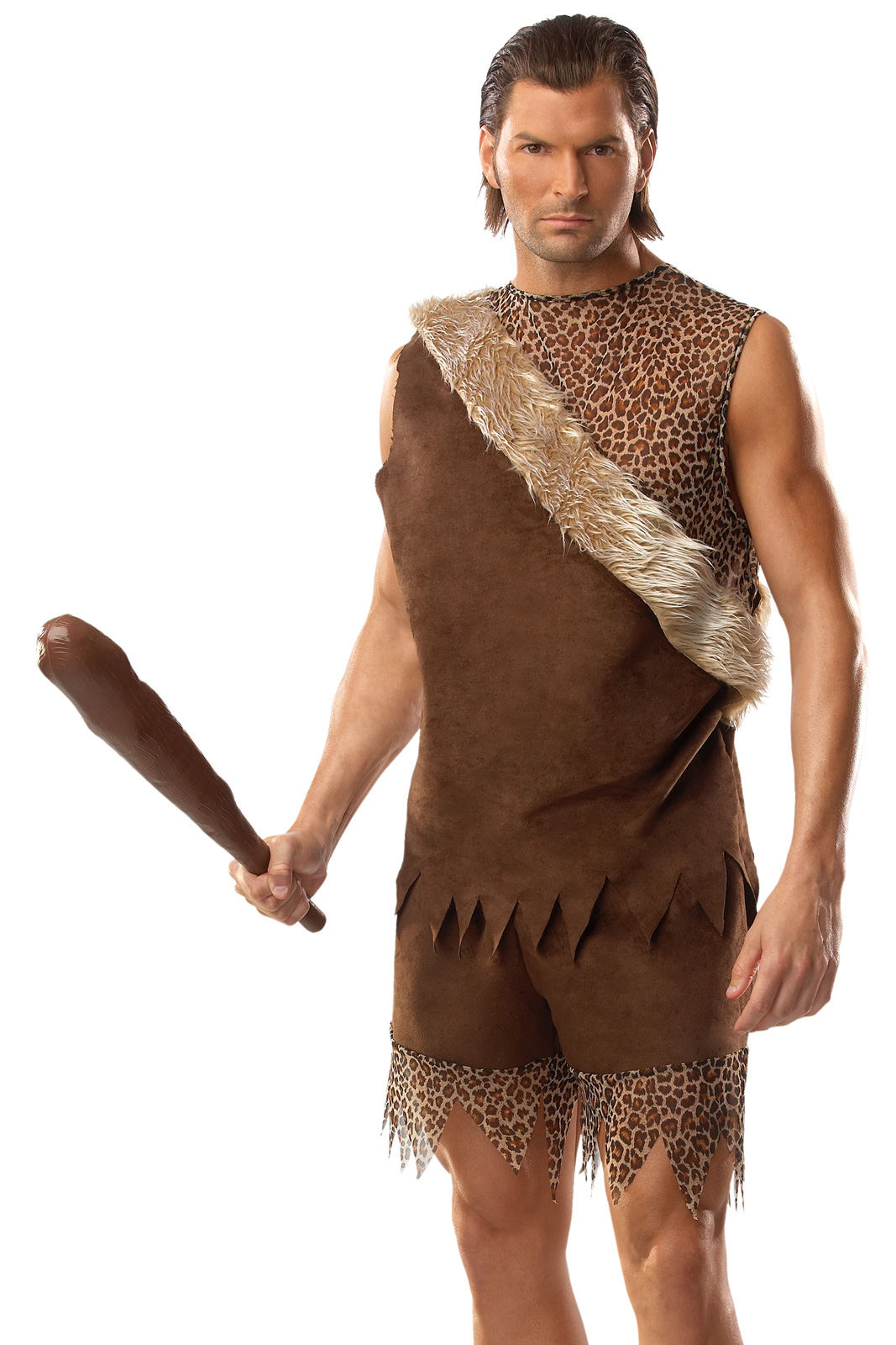 Coquette Men's Cave Man Adult Costume - Large/XLarge