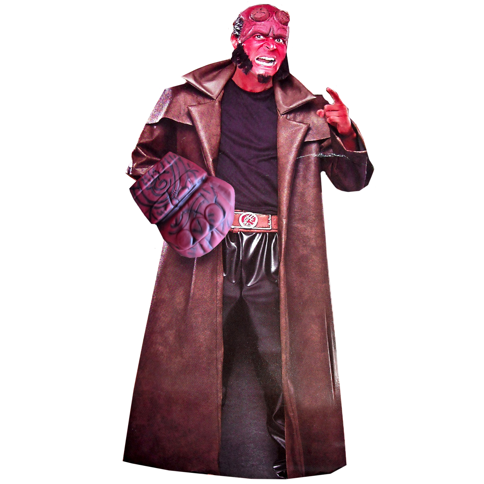 Rubie's Costume Co Men's Hellboy 2 Economy Hellboy Costume - Standard (One-Size)