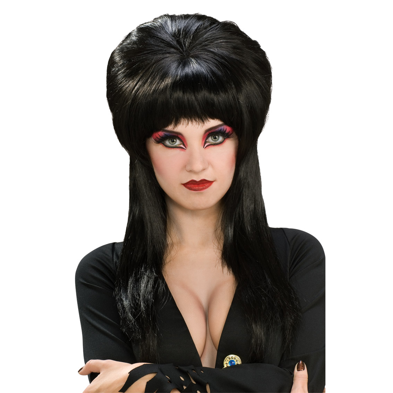 Rubie's Costume Co Women's Elvira Wig - Black - One Size