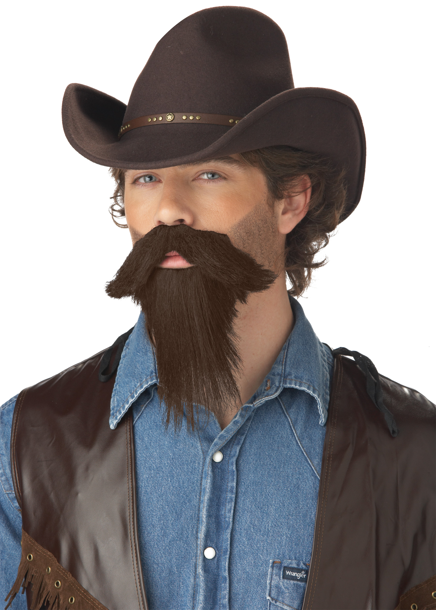 California Costume Collection Women's The Rustler Full Goatee