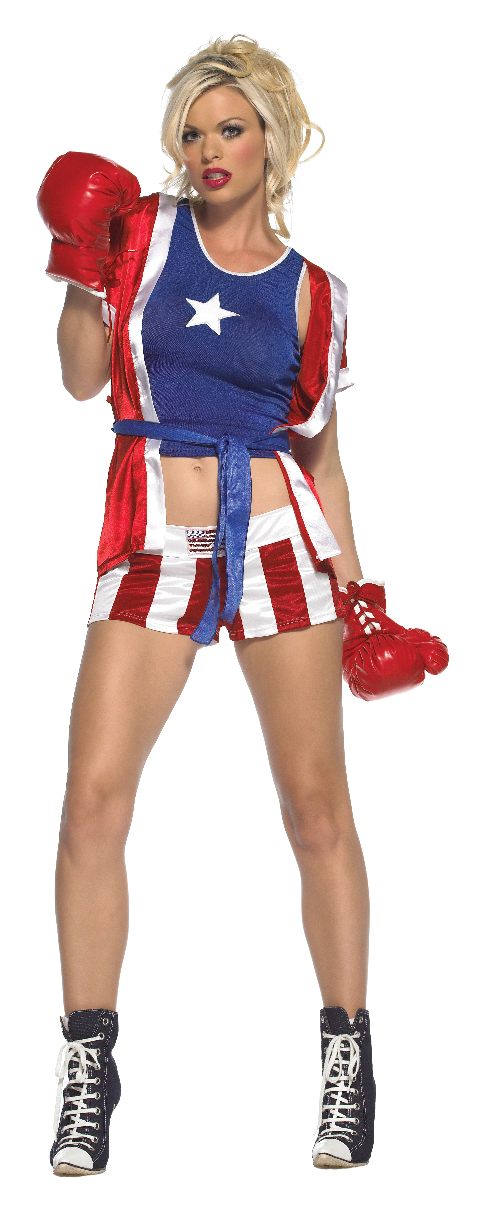 Leg Avenue Women's Knock Out Champ Adult Costume - Medium/Large
