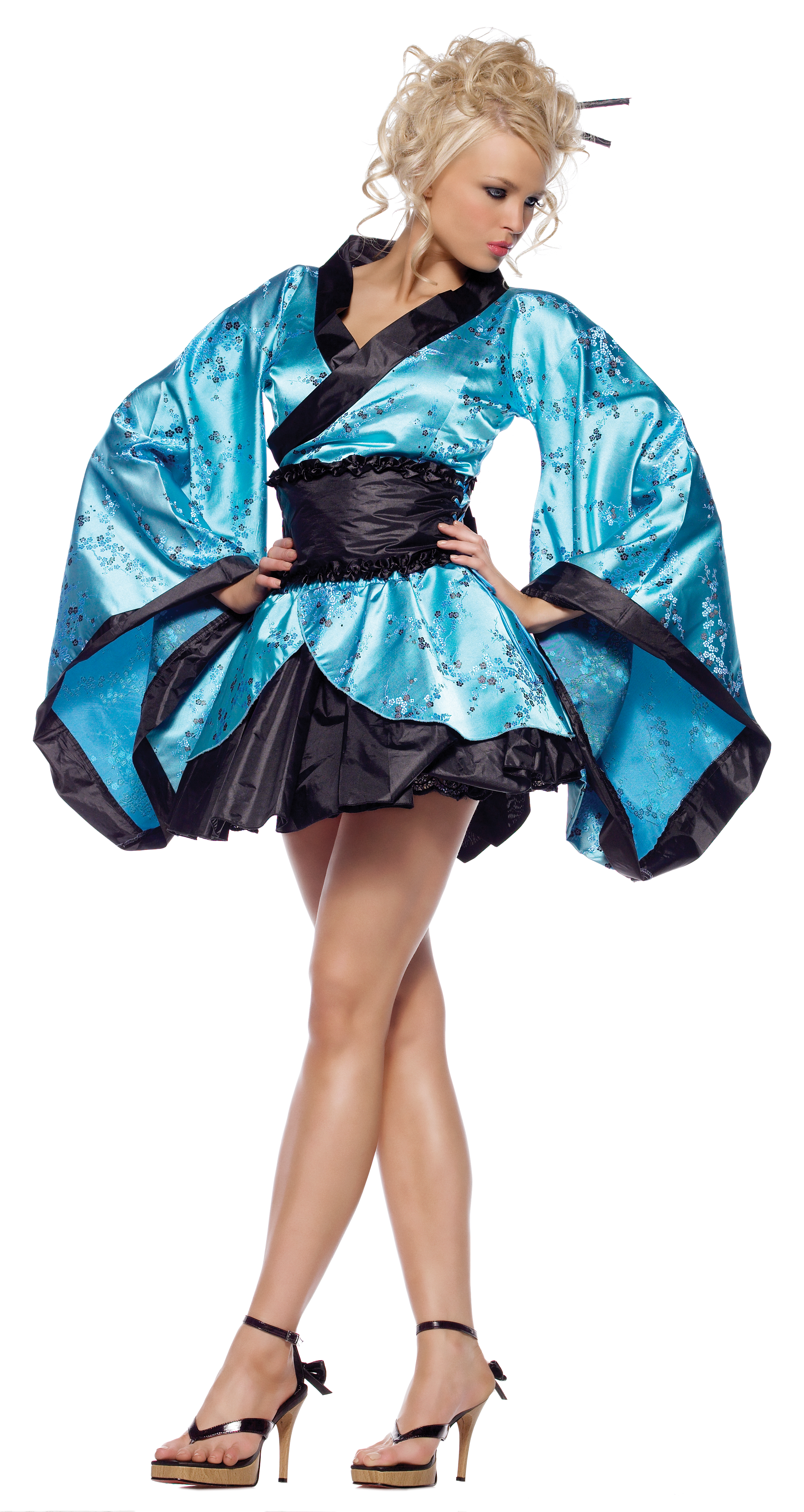 Leg Avenue Women's Lotus Geisha Adult Costume - Medium/Large