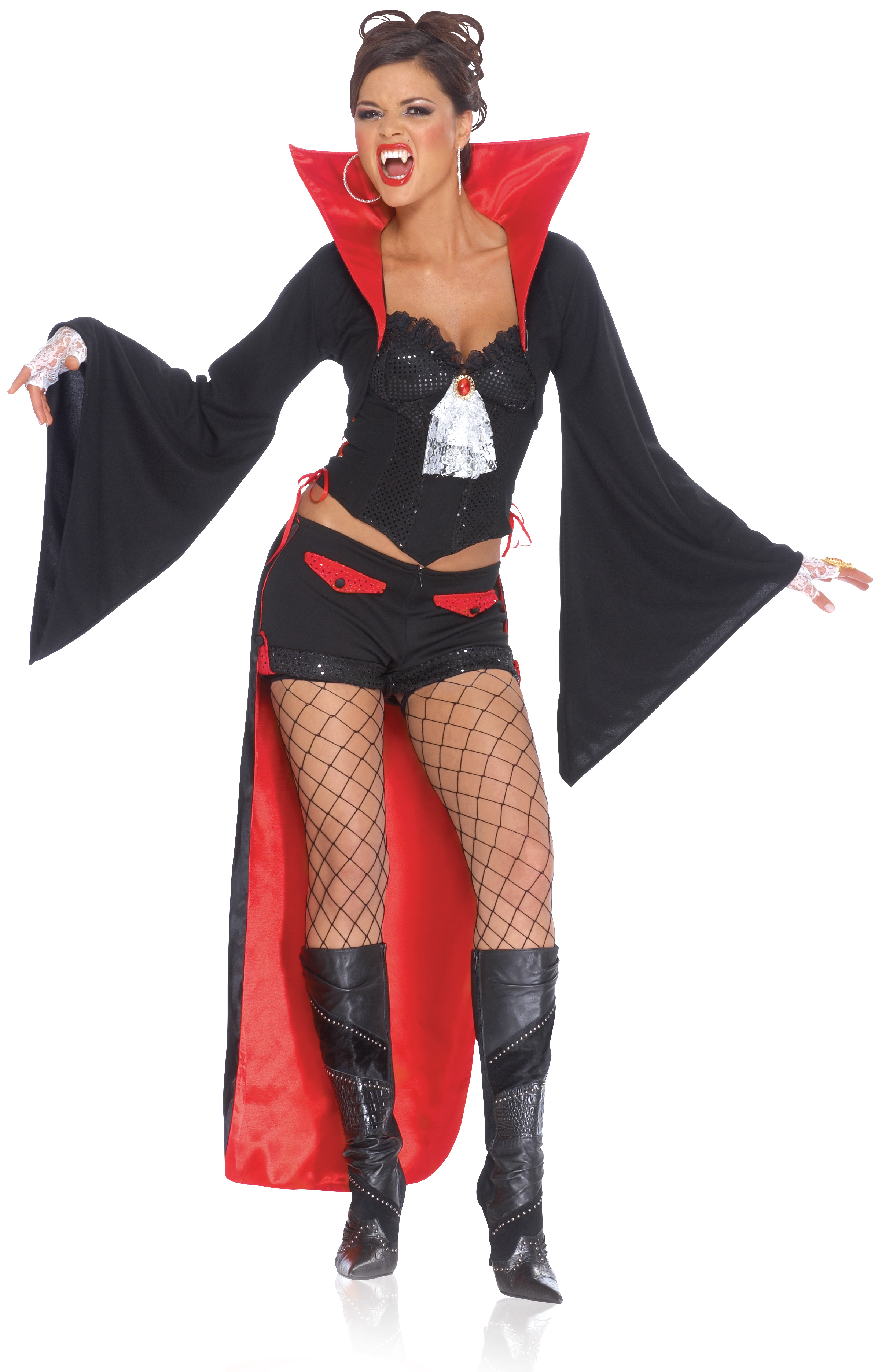Franco-American Novelty Co Women's Vampira Adult Costume - Large