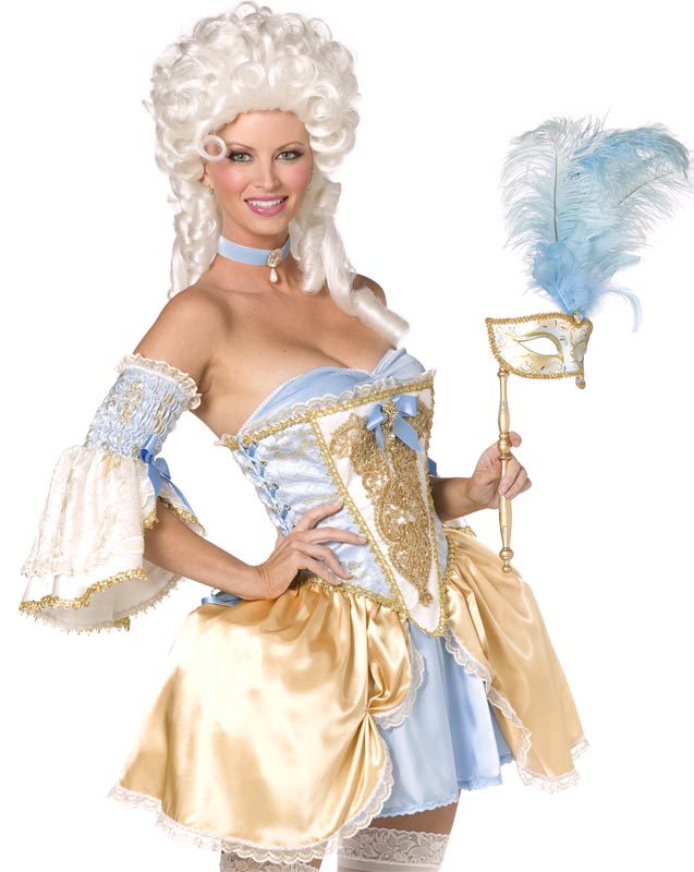 Smiffy's USA Women's Baroque Babe Adult Costume - Large