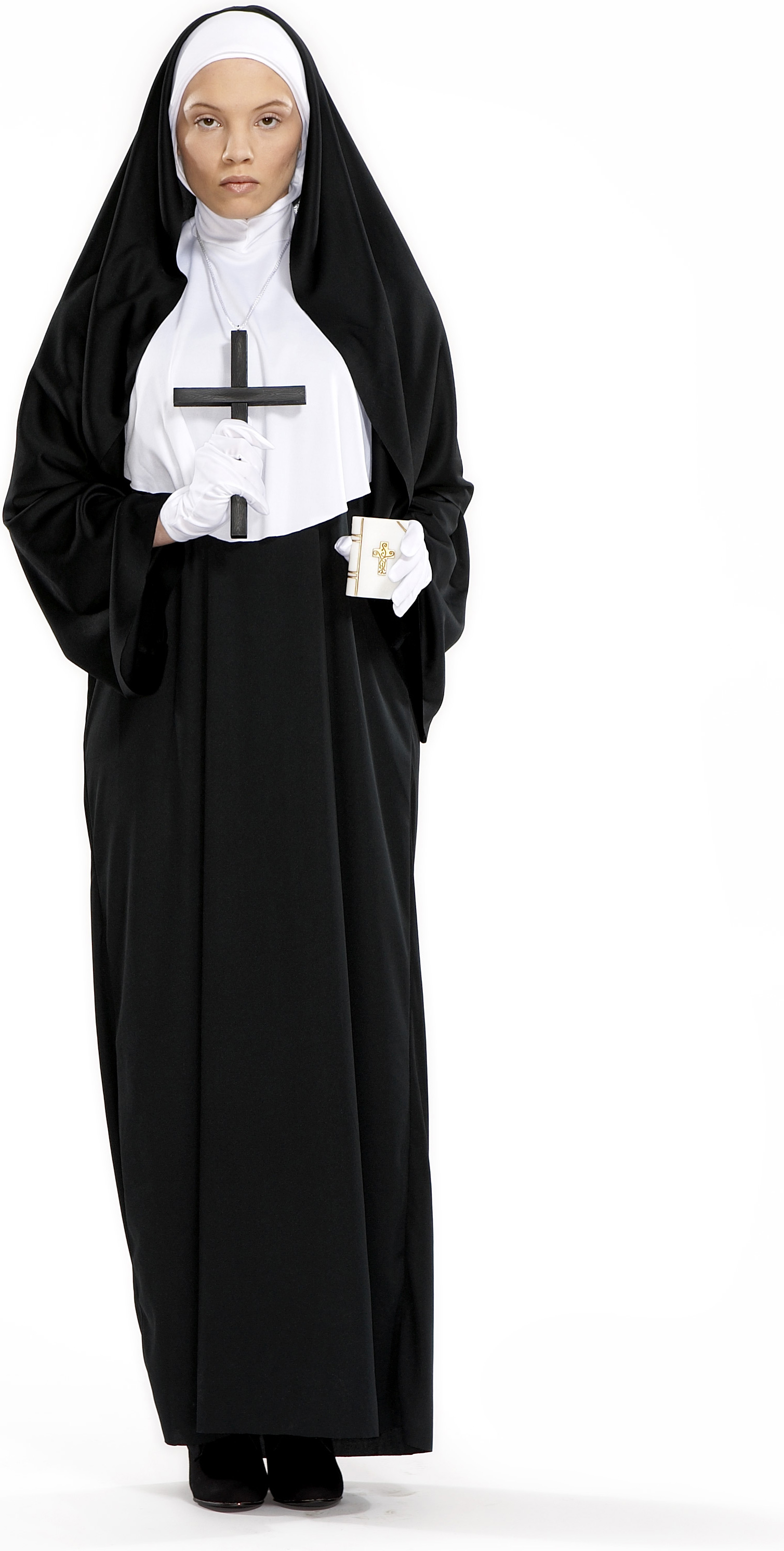 AMC Women's Nun Adult Costume - One-Size (8-14)