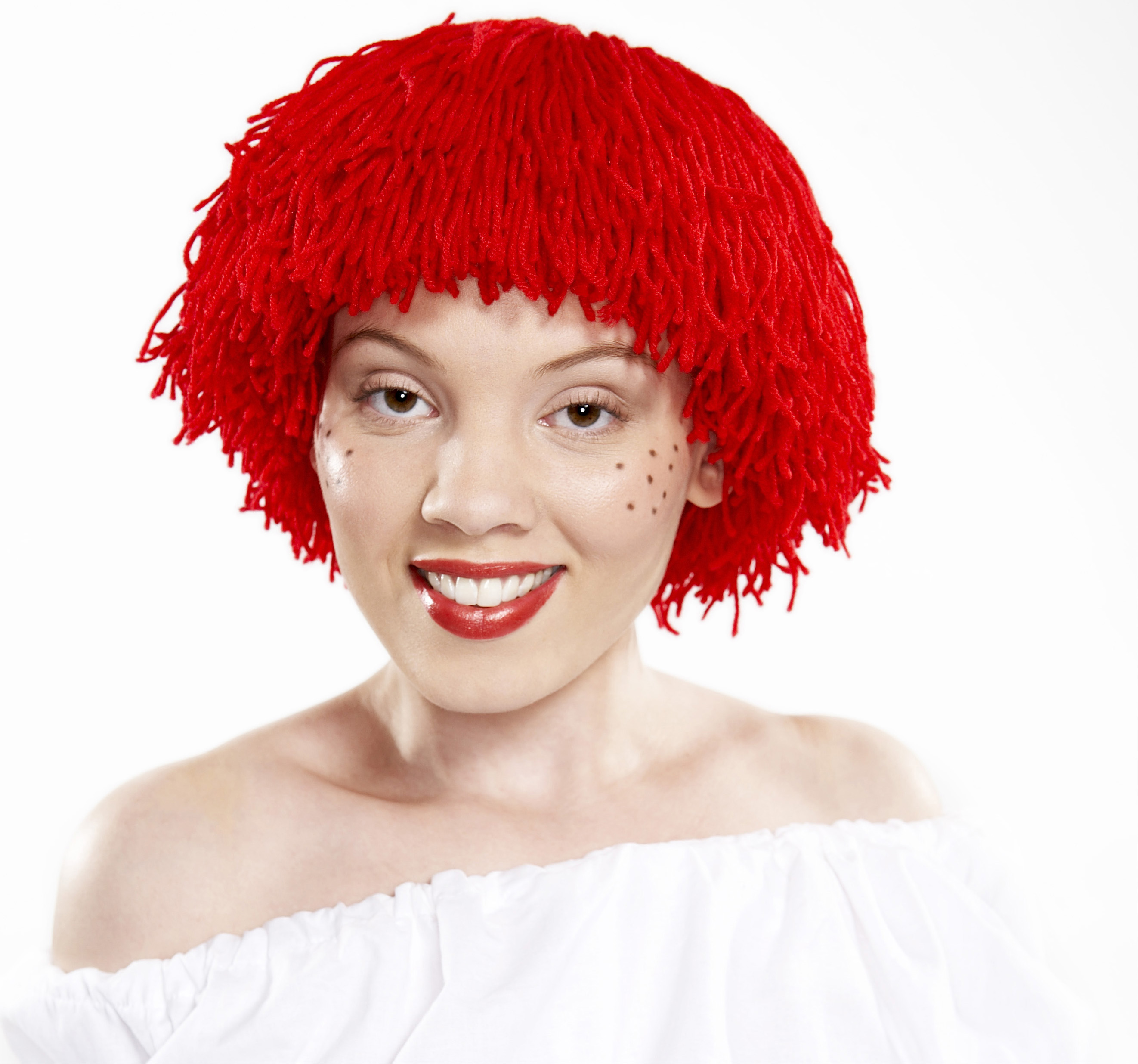 AMC Women's Ann Adult Red Wig