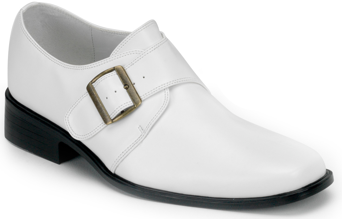 Pleaser Shoes Men's Loafer (White) Adult Shoes - White - L (12 -13)