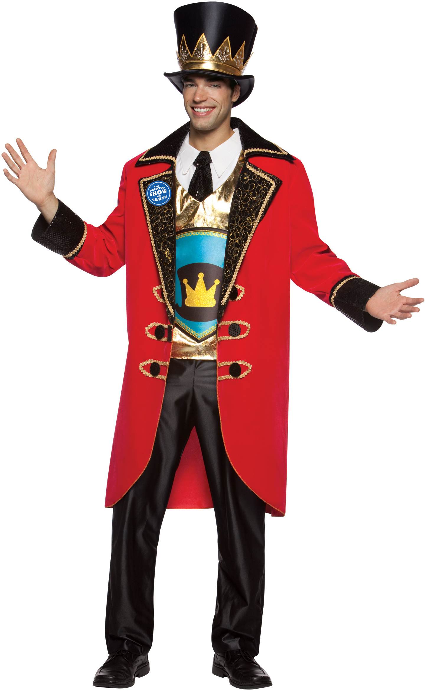 Rasta Imposta Men's Ringling Bros. Ringmaster Adult Costume - One Size Fits Most Adults