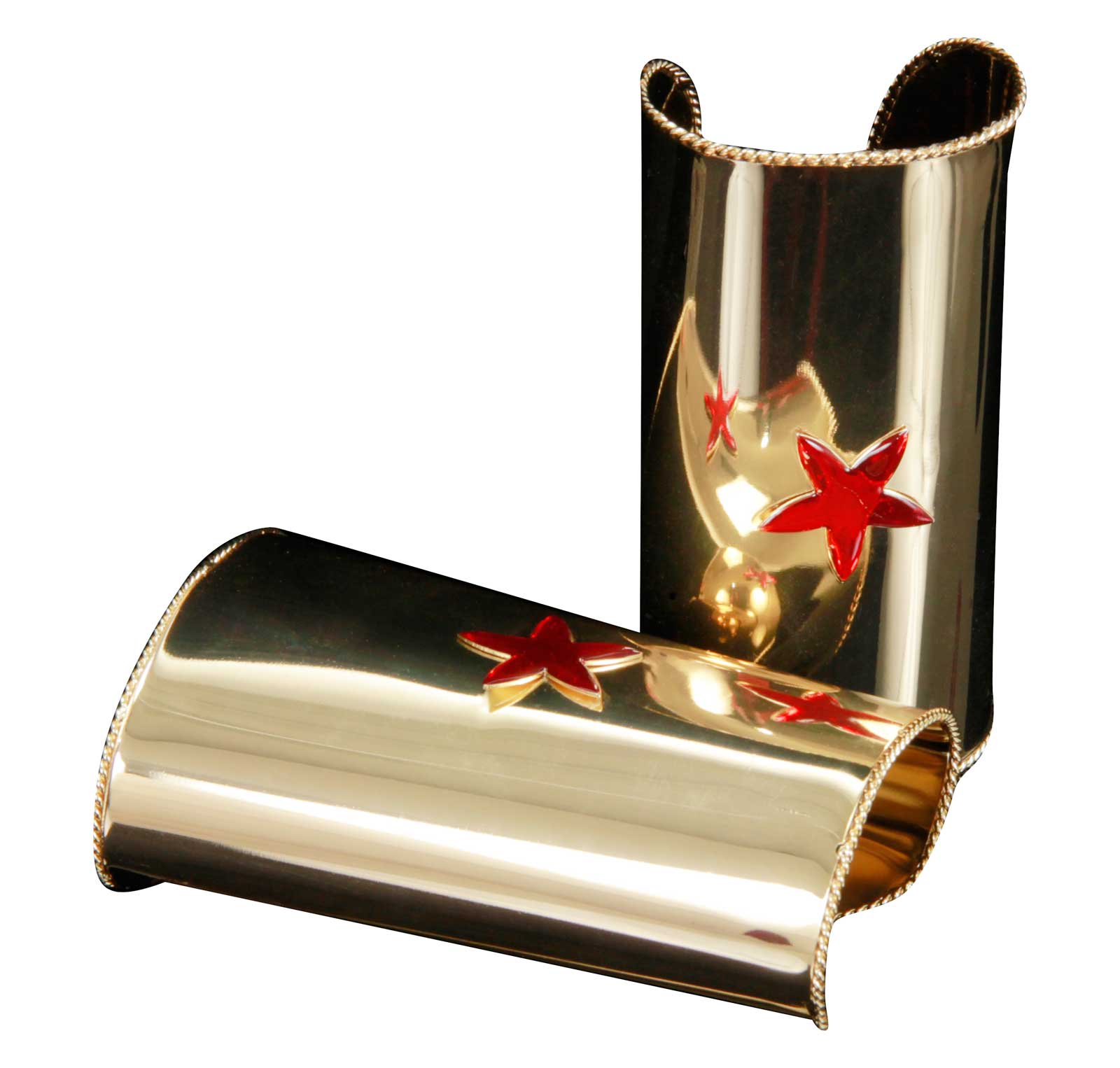 Elope Women's Gold Cuff With Red Star Adult - Red/Gold - One-Size