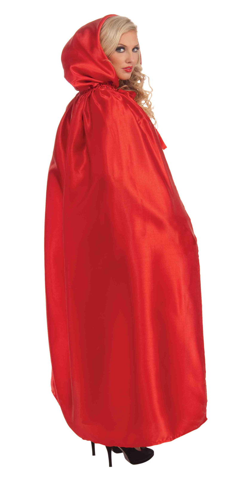 Forum Novelties Inc Women's Fancy Masquerade Red Adult Cape - Red - One-Size