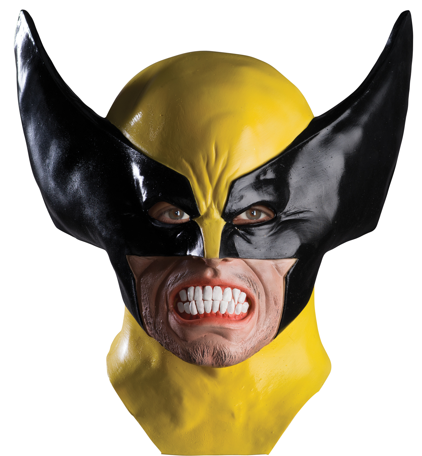 Rubie's Costume Co Men's Marvel X-Men Adult Wolverine Latex Mask - Yellow - Standard One-Size