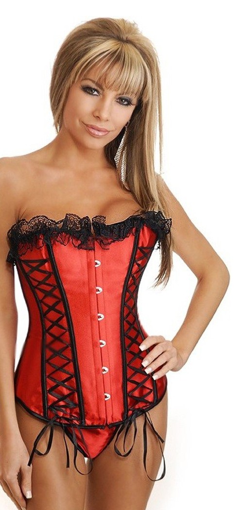 Daisy Corsets Women's Lace-Up Lover Burlesque Corset - Large for Valentines Day