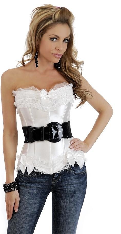 Daisy Corsets Women's Daisy Burlesque Belted Corset - Large