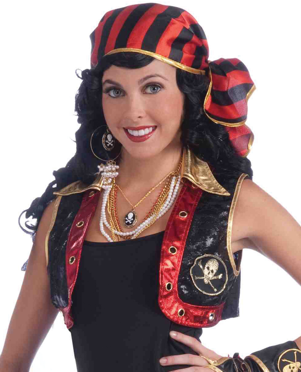 Forum Novelties Inc Women's Lady Buccaneer Headscarf - Standard