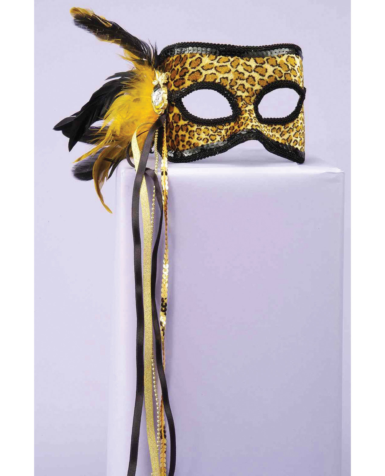 Forum Novelties Inc Women's Karneval 1/2 Mask - One Size for Mardi Gras