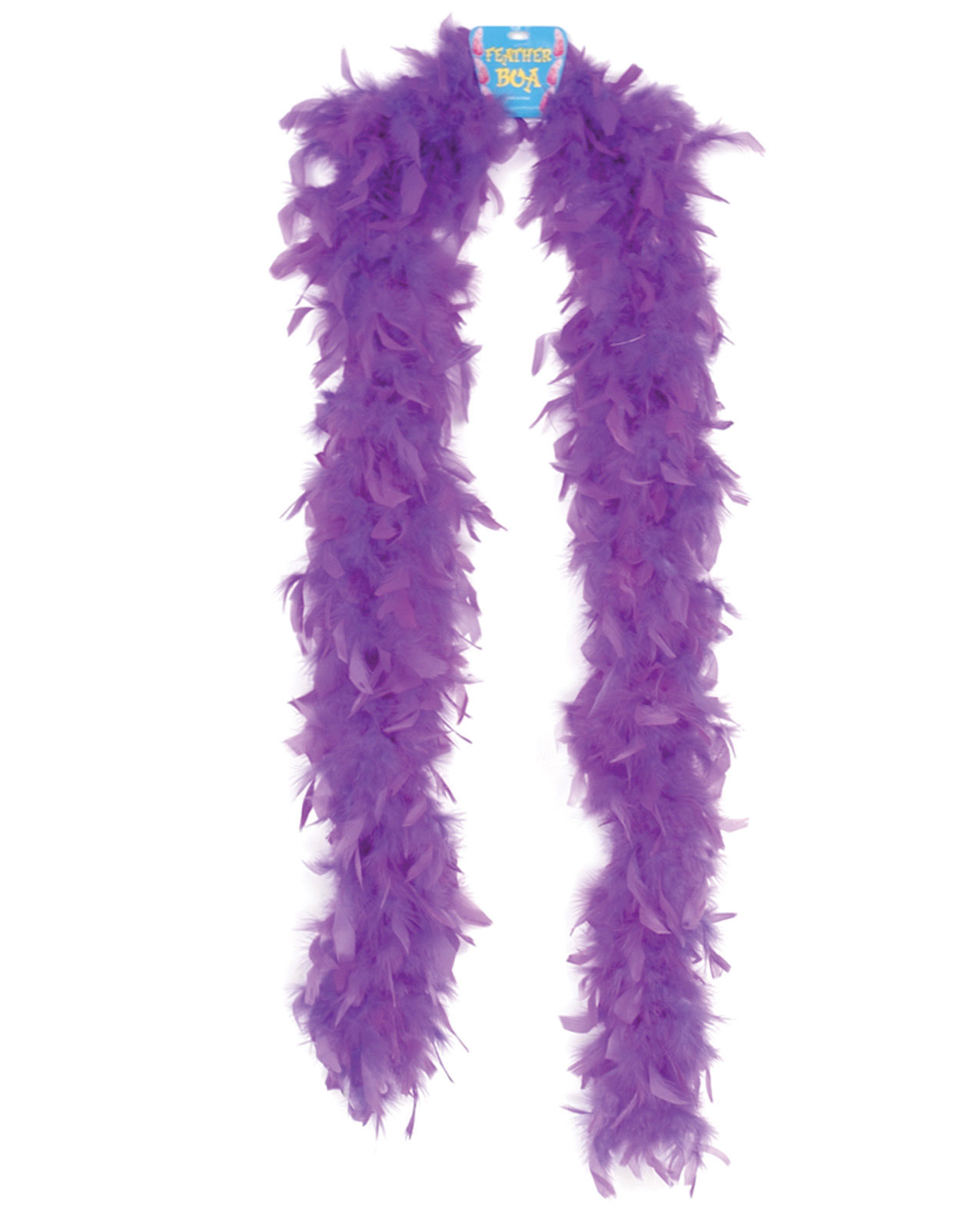 Zucker feather products Men's Light weight feather boa - purple - One Size for Mardi Gras