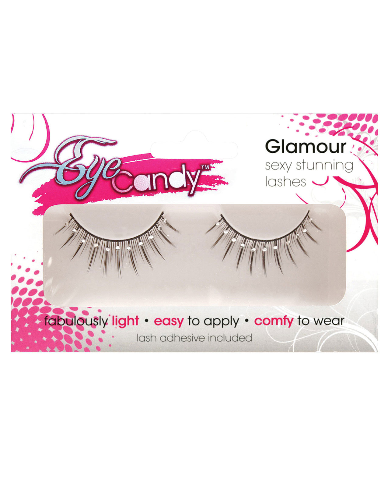 Xgen Women's Born to Flirt Flirty Lashes with Crystal Accents - One Size