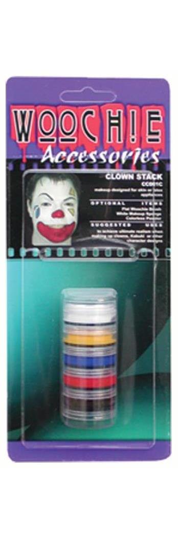 Cinema Secrets Men's Clown Stack Carded Costume Accessory Costume Accessory - Standard