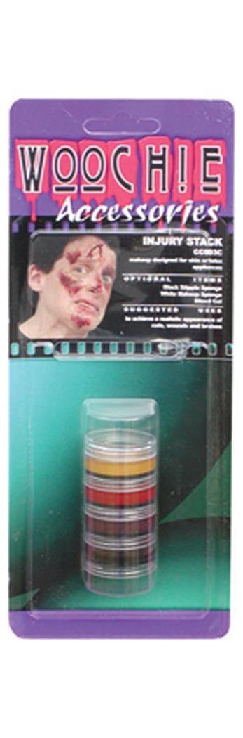 Cinema Secrets Men's Injury Stack Carded Costume Accessory Costume Accessory - Standard