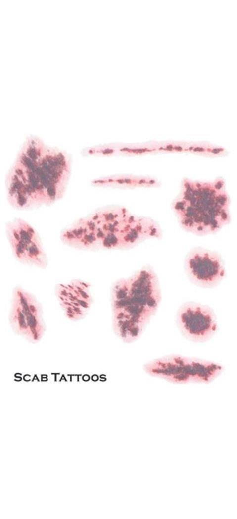 Tinsley Transfers Scab Fx Tattoo - Standard