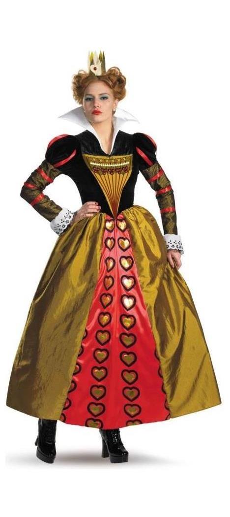 Disguise Inc Women's Alice In The Wonderland-Red Queen Costume - 12-14