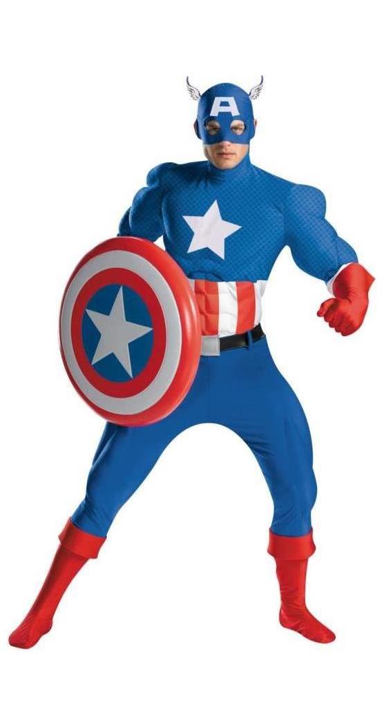 Disguise Inc Men's Captain America Costume - Standard