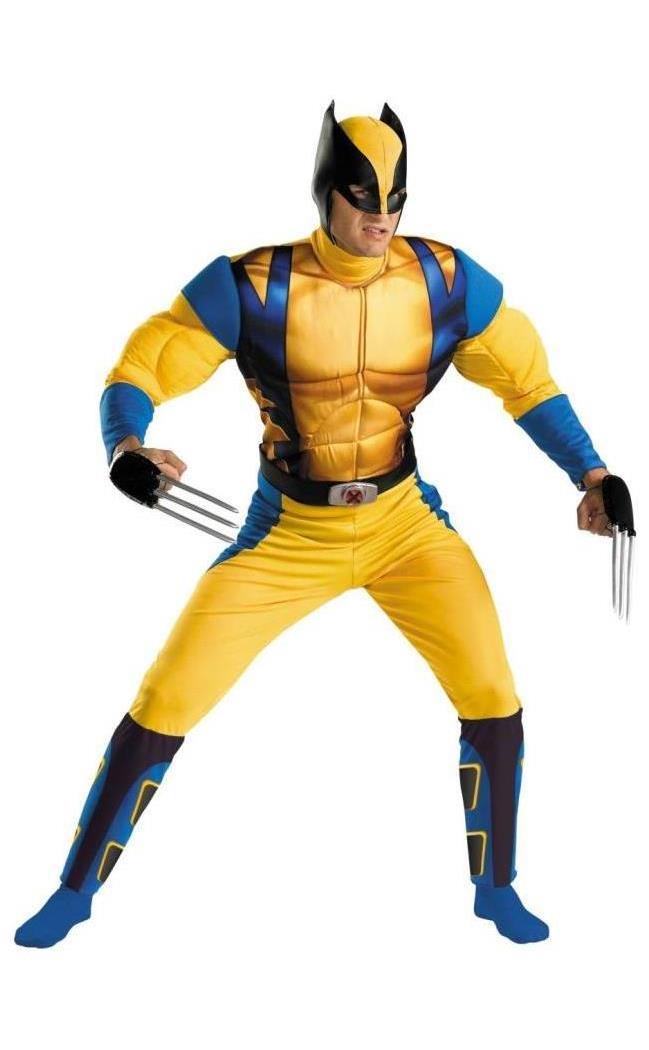 Disguise Inc Men's Wolverine Origins Classic Muscle Adult Costume - Standard