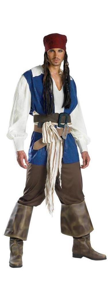 Disguise Inc Men's Jack Sparrow Quality Teen Costume - Standard