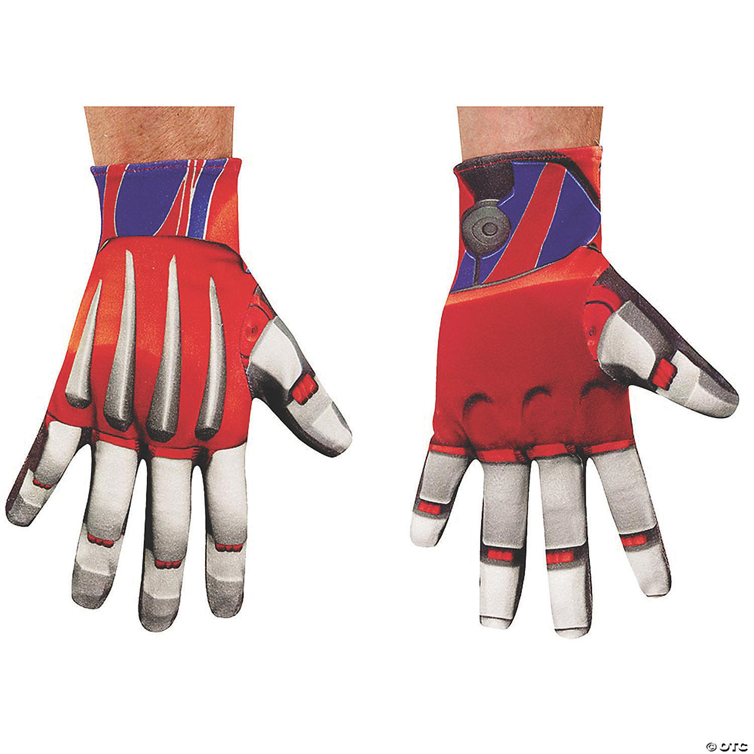 Disguise Inc Optimus Prime Red Gloves Adult - Standard