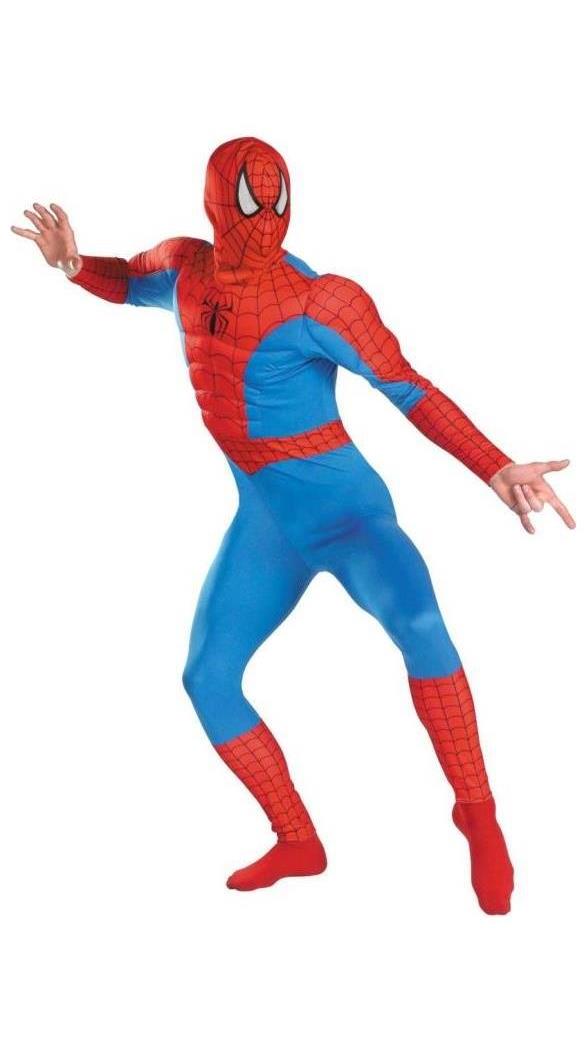 Disguise Inc Men's Adult Muscle Chest Spiderman Costume - Standard