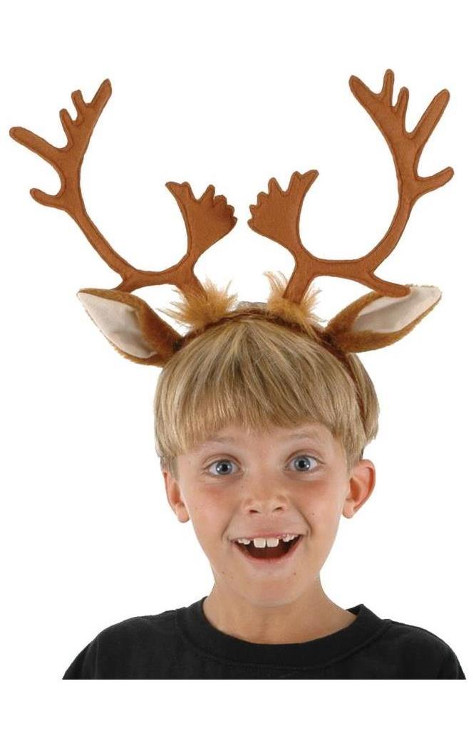 Elope Men's Reindeer Antlers Headband - Standard