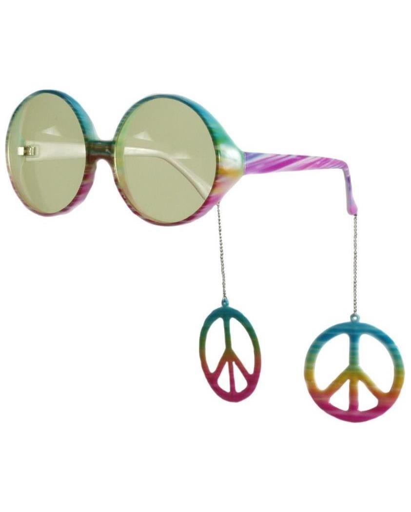 Elope Women's Glasses Peace Danglers - Standard
