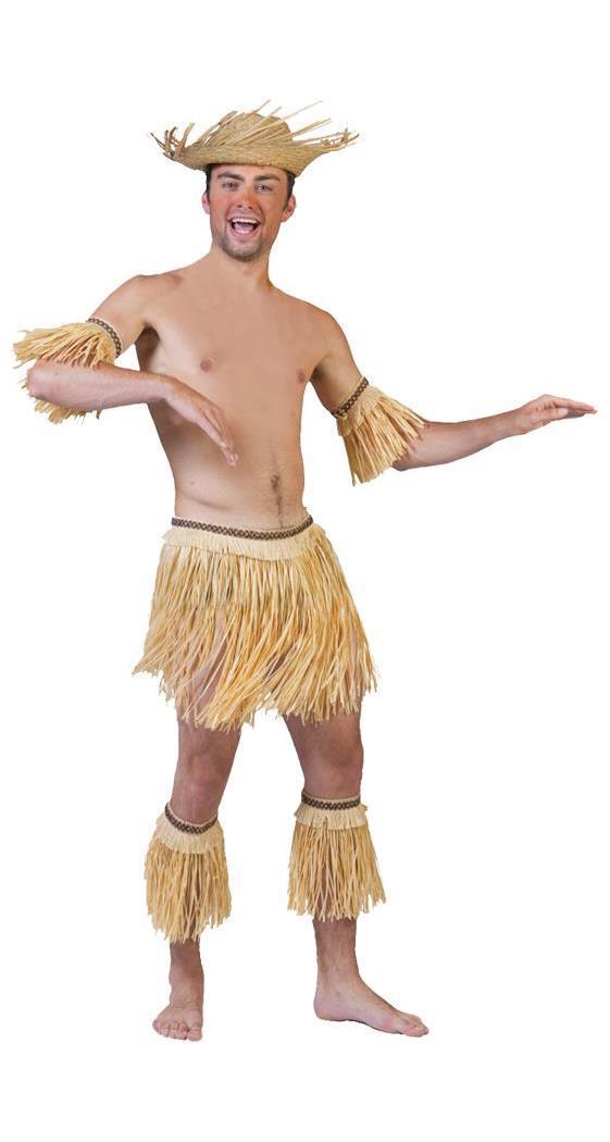 Funny Fashion Usa Men's Native Set 5 Pc Adult Costume - Standard