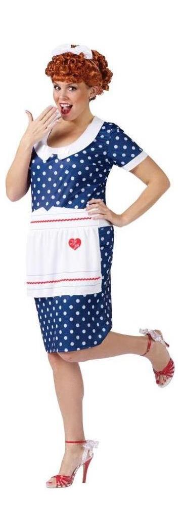 Fun World/Holiday Times Women's I Love Lucy Sassy Dress Costume Plus Size 16-22 - Standard