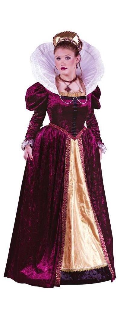 Fun World/Holiday Times Women's Elizabethan Queen Costume - Standard