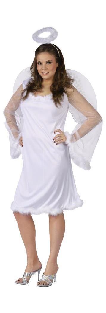 Fun World/Holiday Times Women's Heaven Sent Adult Plus Size Costume - Standard